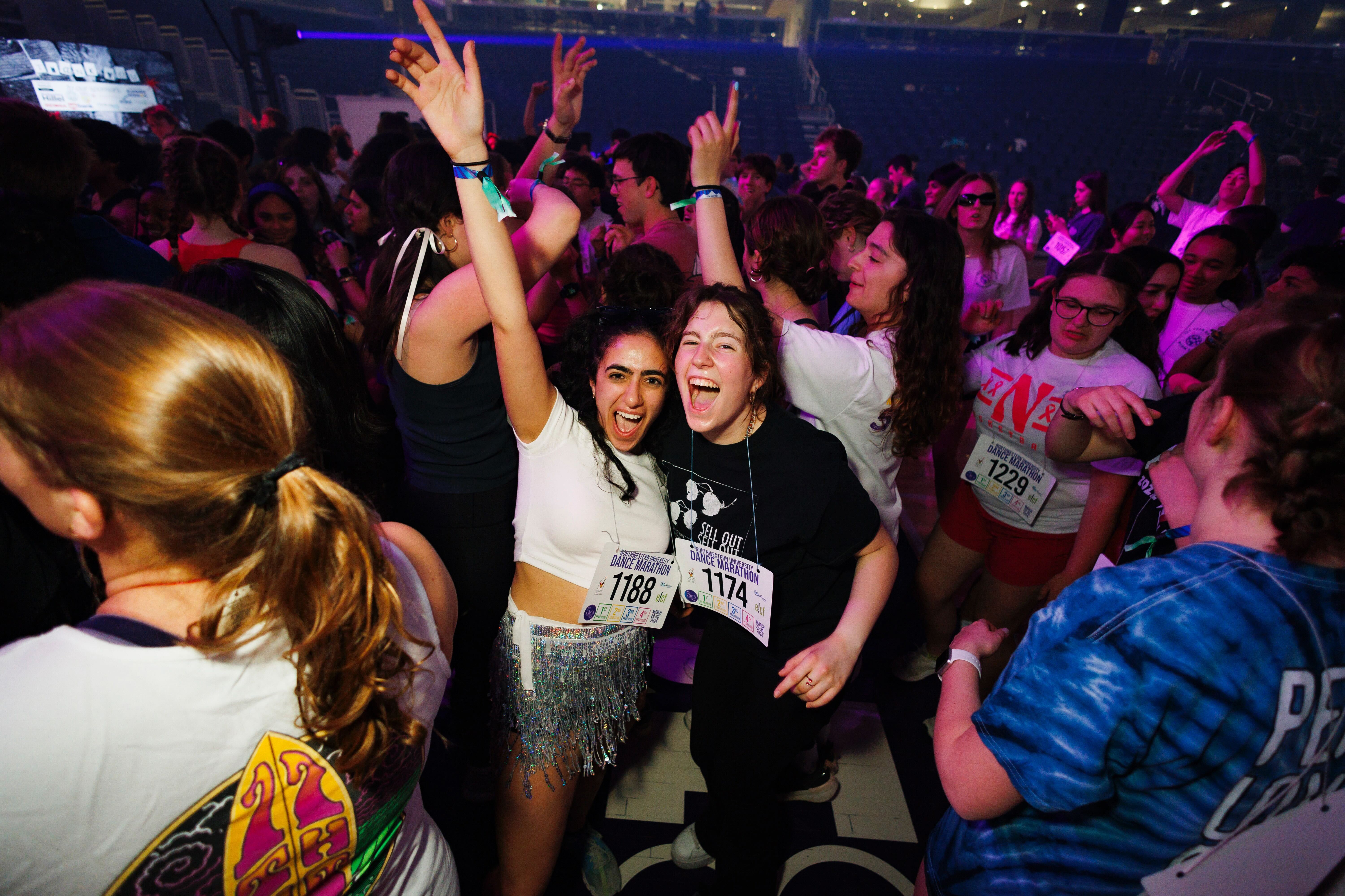 Northwestern Dance Marathon charity event example