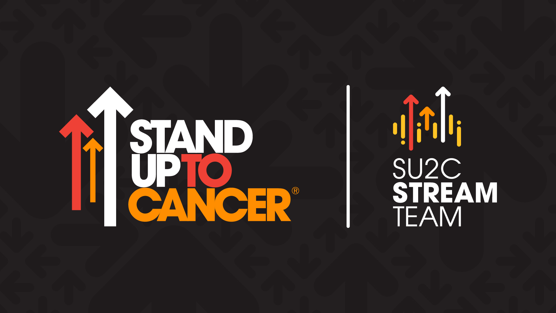 Stand Up to Cancer charity event logo